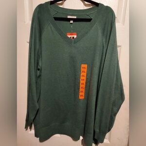 Lucky Brand Teal Knit Sweater